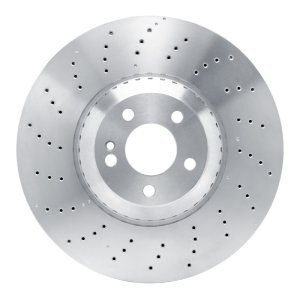 Mercedes-Benz CLS53 AMG Brake Rotor (1) - Front - R1 Concepts - Drilled - `19-`23